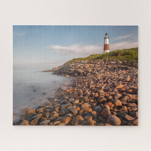 Lighthouses Montauk Point Long Island Legpuzzel (Horizontaal)