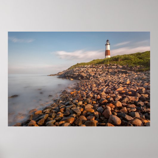 Lighthouses Montauk Point Long Island Poster (Voorkant)