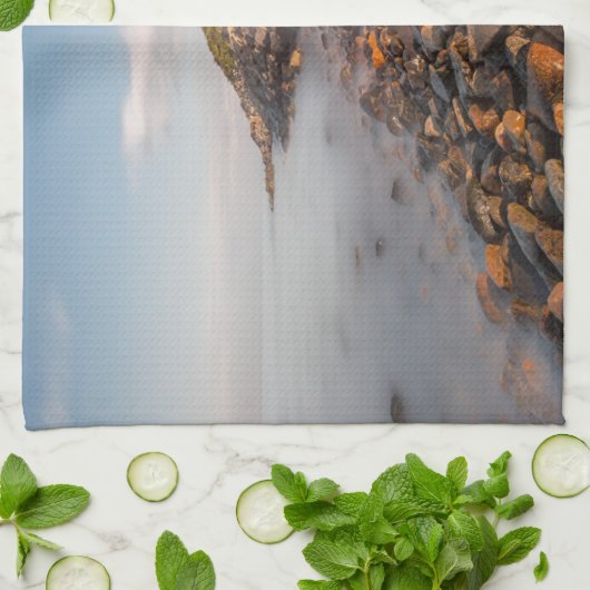 Lighthouses Montauk Point Long Island Theedoek (Gevouwen)