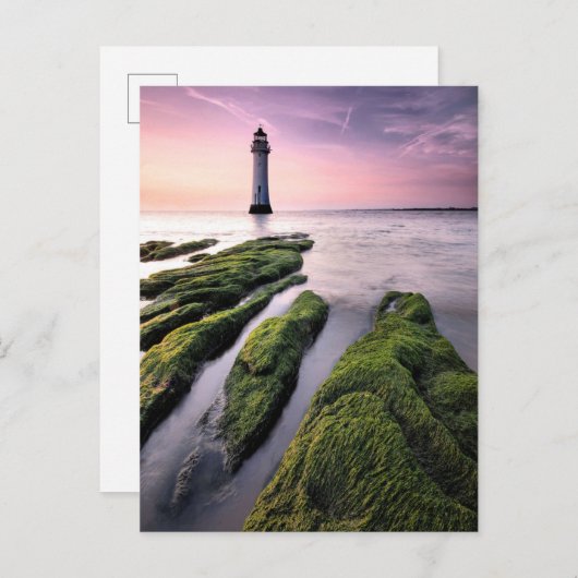 Lighthouses | New Brighton Lighthouse, UK Briefkaart (Voorkant / Achterkant)