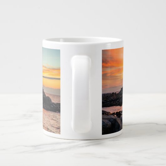 Lighthouses | Nubble Lighthouse Maine Grote Koffiekop (Achterkant)