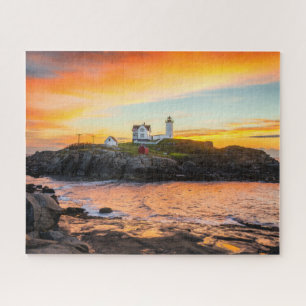 Lighthouses Nubble Lighthouse Maine Legpuzzel