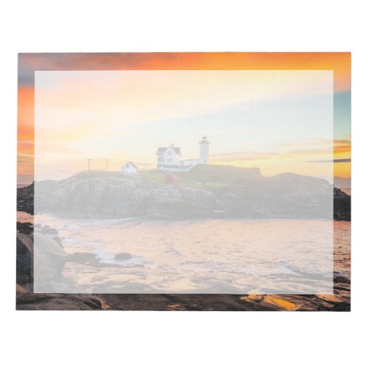 Lighthouses | Nubble Lighthouse Maine Notitieblok (Voorkant)
