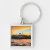 Lighthouses | Nubble Lighthouse Maine Sleutelhanger (Voorkant)