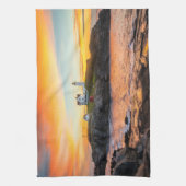 Lighthouses | Nubble Lighthouse Maine Theedoek (Verticaal)