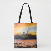 Lighthouses | Nubble Lighthouse Maine Tote Bag (Voorkant)