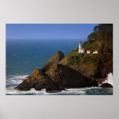 Lighthouses Oregon Coast Lighthouse Poster (Voorkant)