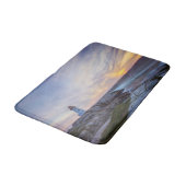 Lighthouses Peggy's Cove Lighthouse Nova Scotia Badmat (Gekanteld)