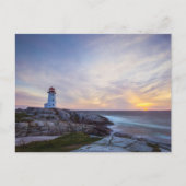Lighthouses Peggy's Cove Lighthouse Nova Scotia Briefkaart (Voorkant)