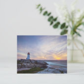 Lighthouses Peggy's Cove Lighthouse Nova Scotia Briefkaart (Staand voorkant)
