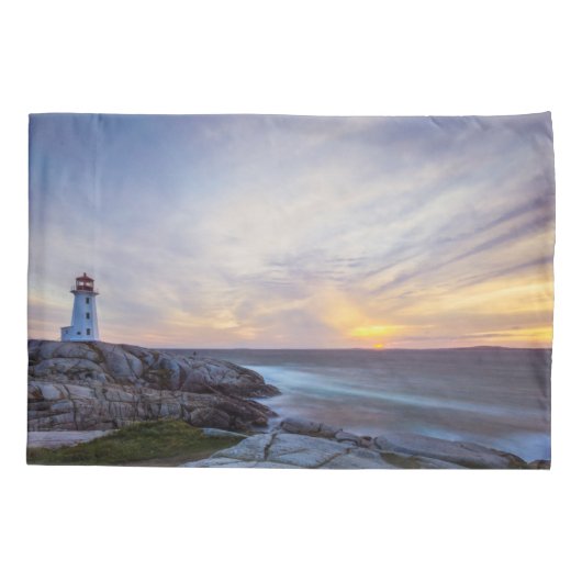 Lighthouses Peggy's Cove Lighthouse Nova Scotia Kussensloop (Achterkant)