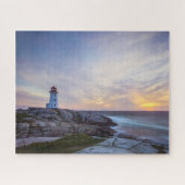 Lighthouses Peggy's Cove Lighthouse Nova Scotia Legpuzzel (Horizontaal)