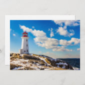 Lighthouses Peggy's Cove Nova Scotia Bedankkaart (Voorkant / Achterkant)