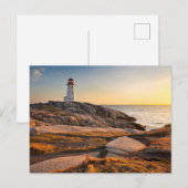 Lighthouses Peggy's Cove Nova Scotia Briefkaart (Voorkant / Achterkant)