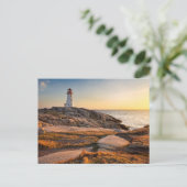 Lighthouses Peggy's Cove Nova Scotia Briefkaart (Staand voorkant)