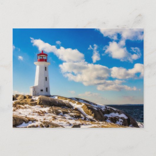 Lighthouses Peggy's Cove Nova Scotia Briefkaart (Voorkant)