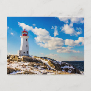 Lighthouses Peggy's Cove Nova Scotia Briefkaart