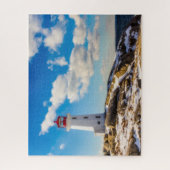 Lighthouses Peggy's Cove Nova Scotia Legpuzzel (Verticaal)
