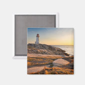 Lighthouses Peggy's Cove Nova Scotia Magneet (Voorkant / Achterkant)