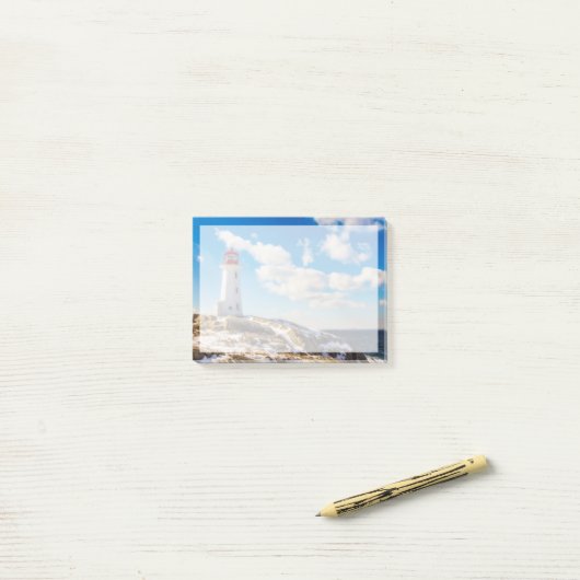 Lighthouses Peggy's Cove Nova Scotia Post-it® Notes (Op bureau)