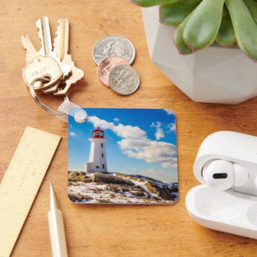 Lighthouses Peggy's Cove Nova Scotia Sleutelhanger (Bureau)