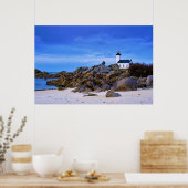 Lighthouses | Phare de Pontusval France Finistere Poster (Keuken)