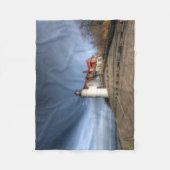 Lighthouses | Point Betsie Lake Michigan Fleece Deken (Voorkant)