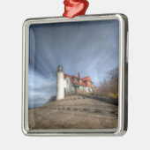 Lighthouses | Point Betsie Lake Michigan Metalen Ornament (Links)