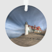Lighthouses | Point Betsie Lake Michigan Ornament (achterkant)