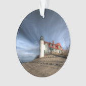Lighthouses | Point Betsie Lake Michigan Ornament (voorkant)