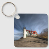 Lighthouses | Point Betsie Lake Michigan Sleutelhanger (Voorkant)