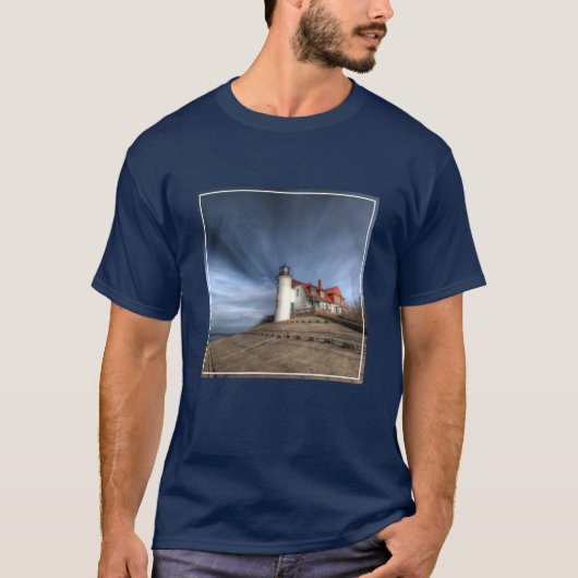 Lighthouses | Point Betsie Lake Michigan T-shirt (Voorkant)
