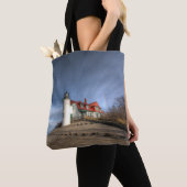 Lighthouses | Point Betsie Lake Michigan Tote Bag (Dichtbij)