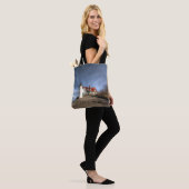 Lighthouses | Point Betsie Lake Michigan Tote Bag (Op model)