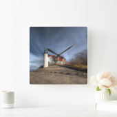 Lighthouses | Point Betsie Lake Michigan Vierkante Klok (Huis)