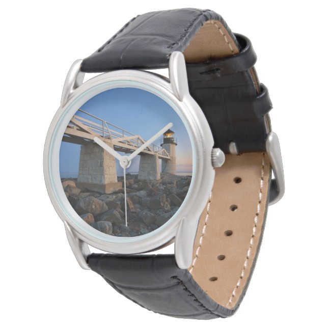 Lighthouses | Port Clyde Maine Lighthouse Horloge (Gekanteld)