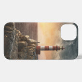 Lighthouses Red & White Lighthouse iPhone Hoesje (Achterkant horizontaal)