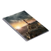 Lighthouses Red & White Lighthouse Notitieboek (Rechterzijde)