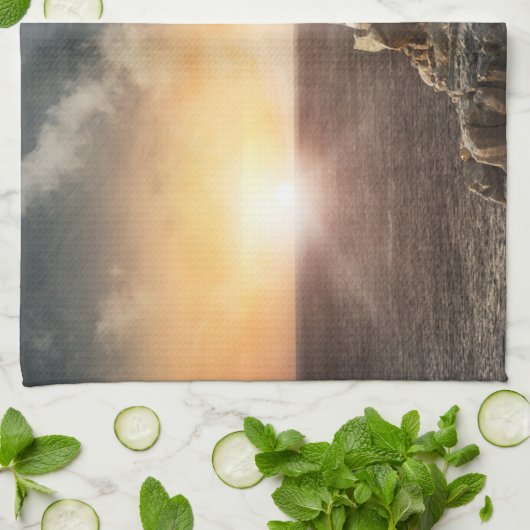 Lighthouses Red & White Lighthouse Theedoek (Gevouwen)