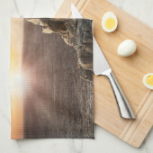 Lighthouses Red & White Lighthouse Theedoek (Quarter Fold)