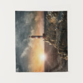 Lighthouses Red & White Lighthouse Wandkleed (Voorkant)