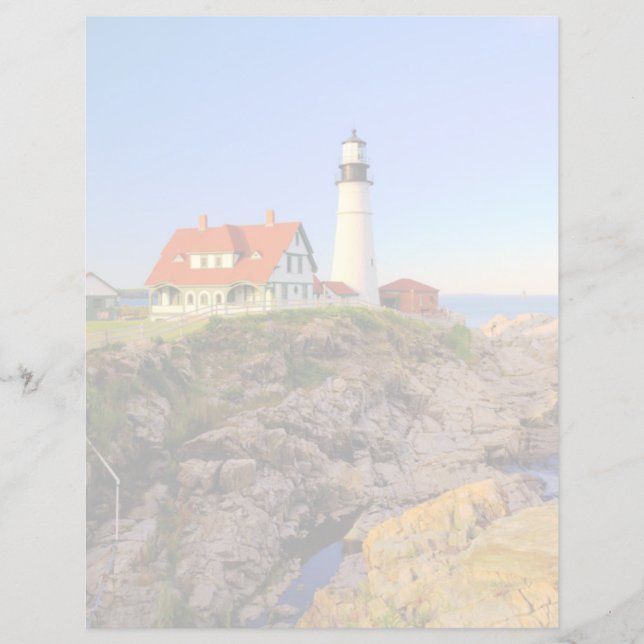 Lighthouses Rockport Lighthouse Maine (Voorkant)