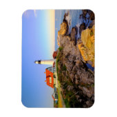 Lighthouses Rockport Lighthouse Maine Magneet (Verticaal)
