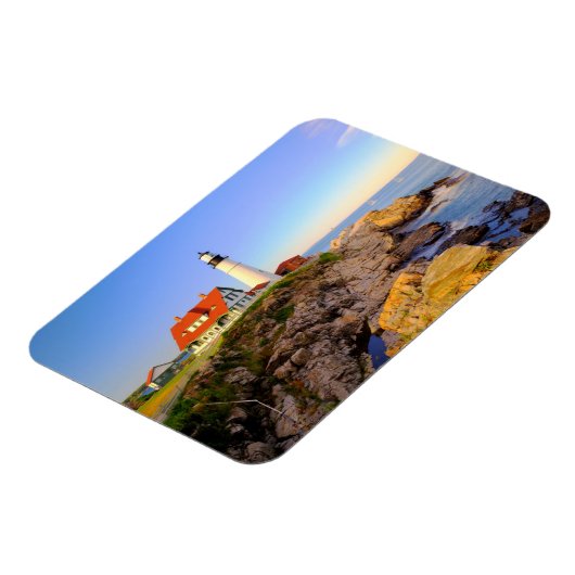 Lighthouses Rockport Lighthouse Maine Magneet (Linkerzijde)