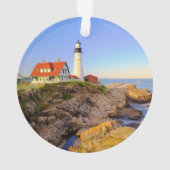 Lighthouses Rockport Lighthouse Maine Ornament (achterkant)