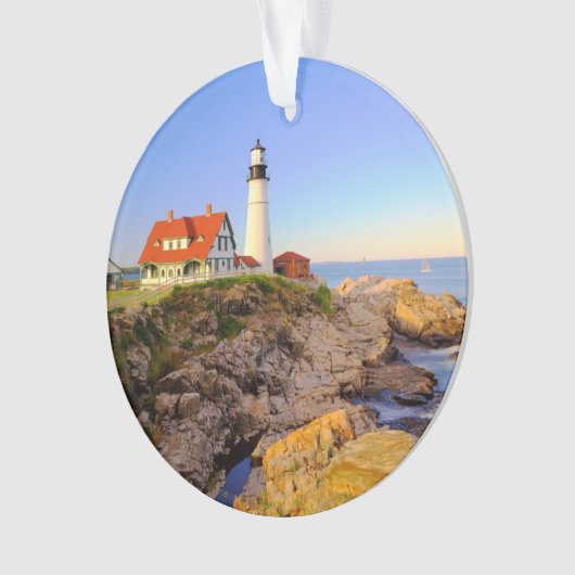 Lighthouses Rockport Lighthouse Maine Ornament (voorkant)