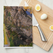 Lighthouses Rockport Lighthouse Maine Theedoek (Quarter Fold)