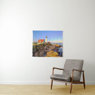 Lighthouses Rockport Lighthouse Maine Wandkleed