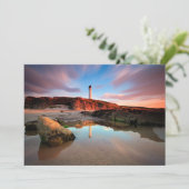 Lighthouses | Sea-Light Lossiemouth Scotland Bedankkaart (Staand voorkant)