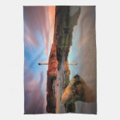 Lighthouses | Sea-Light Lossiemouth Scotland Theedoek (Verticaal)